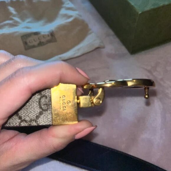 Gucci Double G Reversible Belt Sz 90cm - Picture 3 of 5